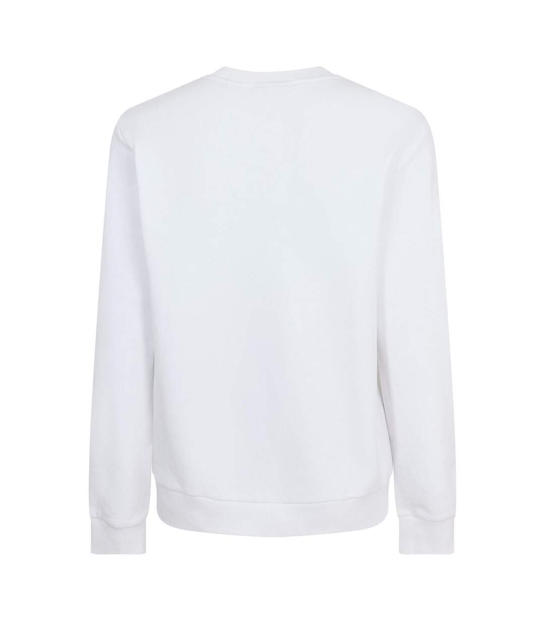 Mens Drick 194 Logo Cotton Sweatshirt White Hugo-3