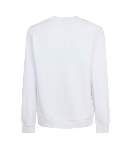 Mens Drick 194 Logo Cotton Sweatshirt White Hugo