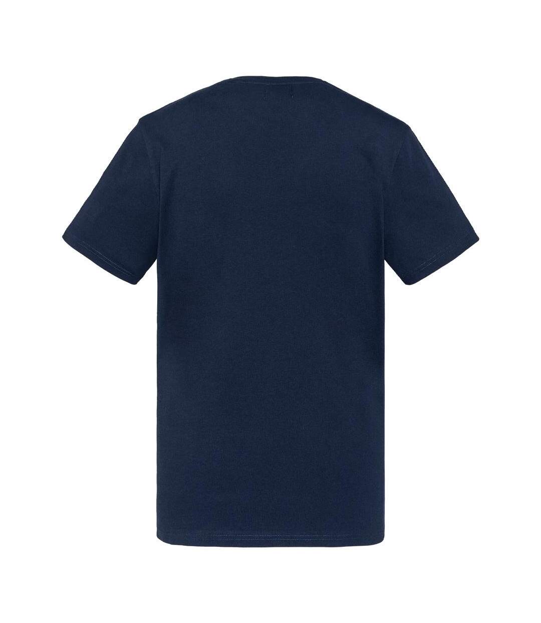 T-shirt marine homme schott tsustour - l-2