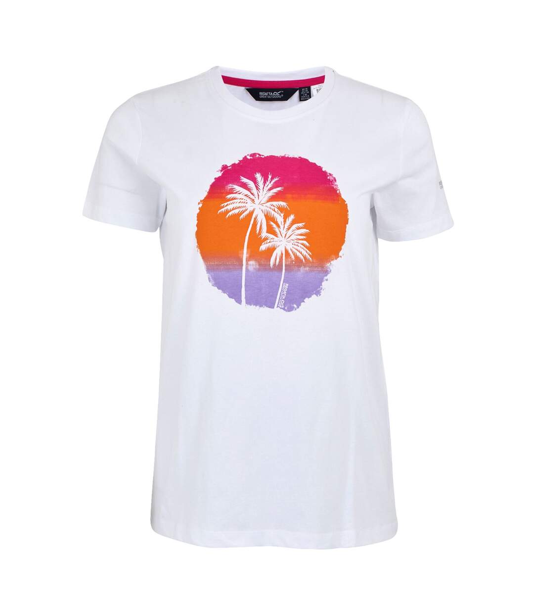 T-shirt femme blanc Regatta-1