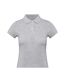 Polo Inspire Femme Gris Chiné B&C-2