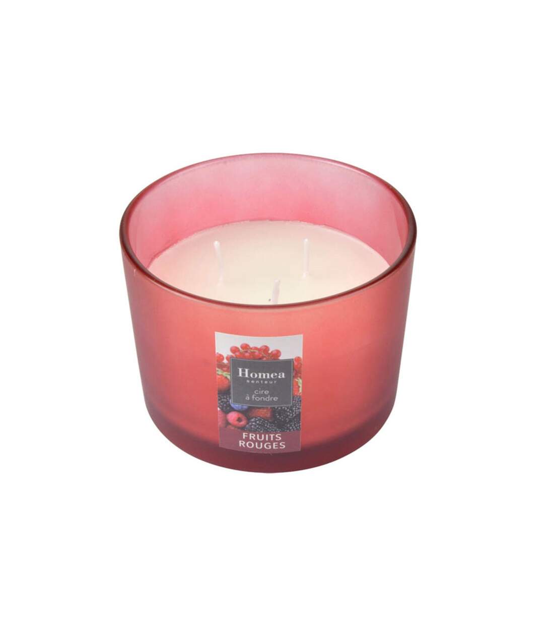 Bougie Verrine Parfumée Essentiel II 11cm Fruits Rouges-1