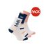 Pack Of 3  Womens/ladies Ignini Socks  Multicoloured Iguana-1