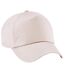 Casquette baseball adulte unisexe sable Beechfield