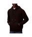 Sweat à capuche noir homme calvin klein jeans 3500-1