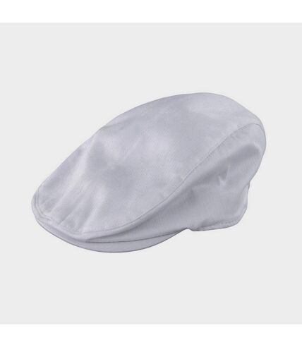 Result Headwear Gatsby Herringbone Driving Cap (White) - UTRW9629