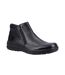 Fleet & Foster Mens Targhee Leather Ankle Boots (Black) - UTFS10132