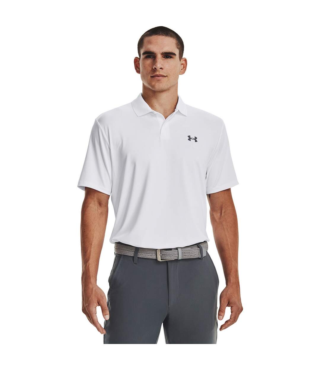 Polo homme blanc Under Armour-2