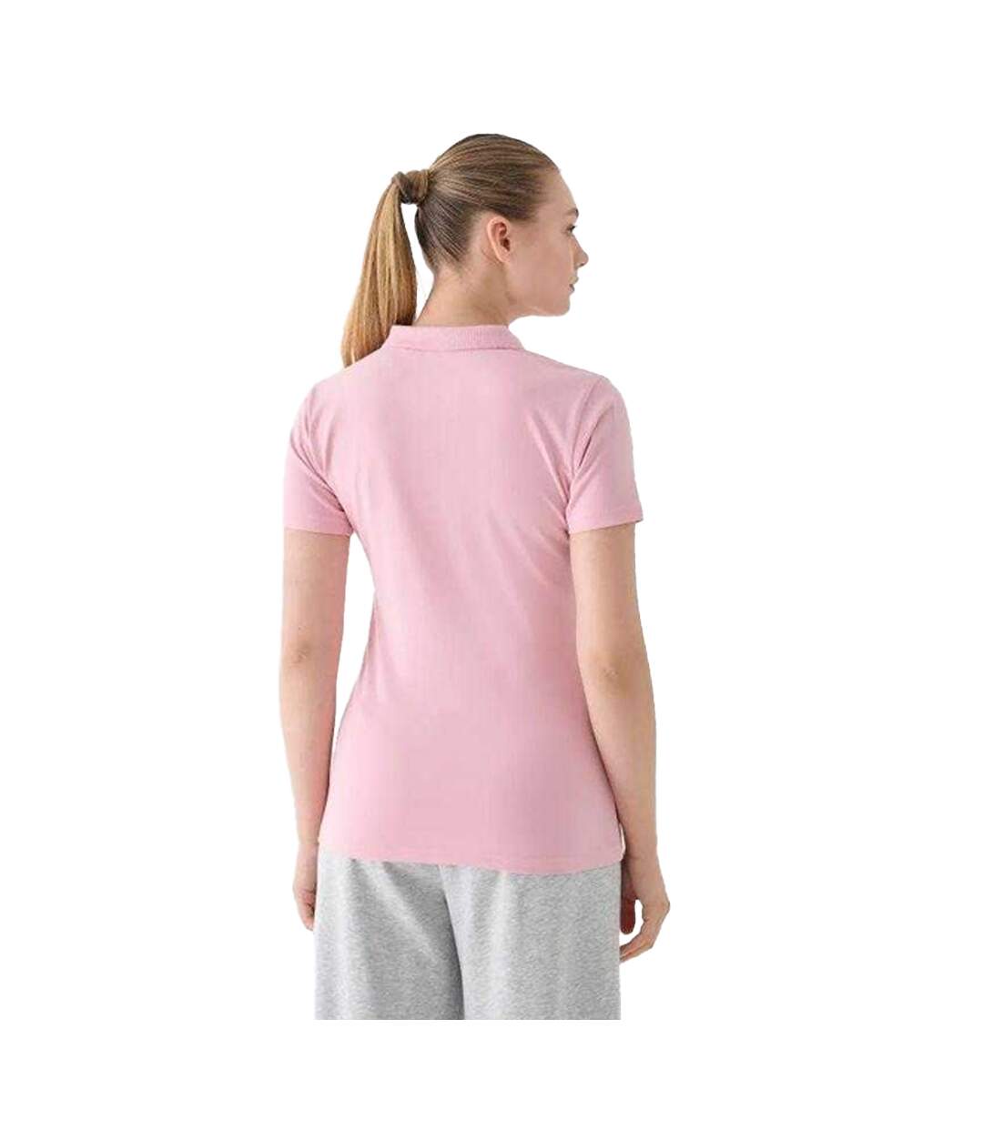 Polo F317 Femme Rose 4F-3