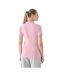 Polo F317 Femme Rose 4F-3