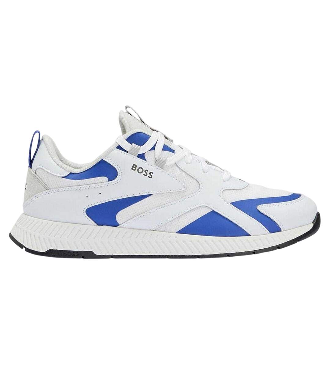 Mens Titanium Ortholite Running Trainers White Boss-1