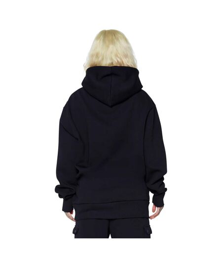 Unisex adult square spectrum continu8 boxy hoodie black Hype