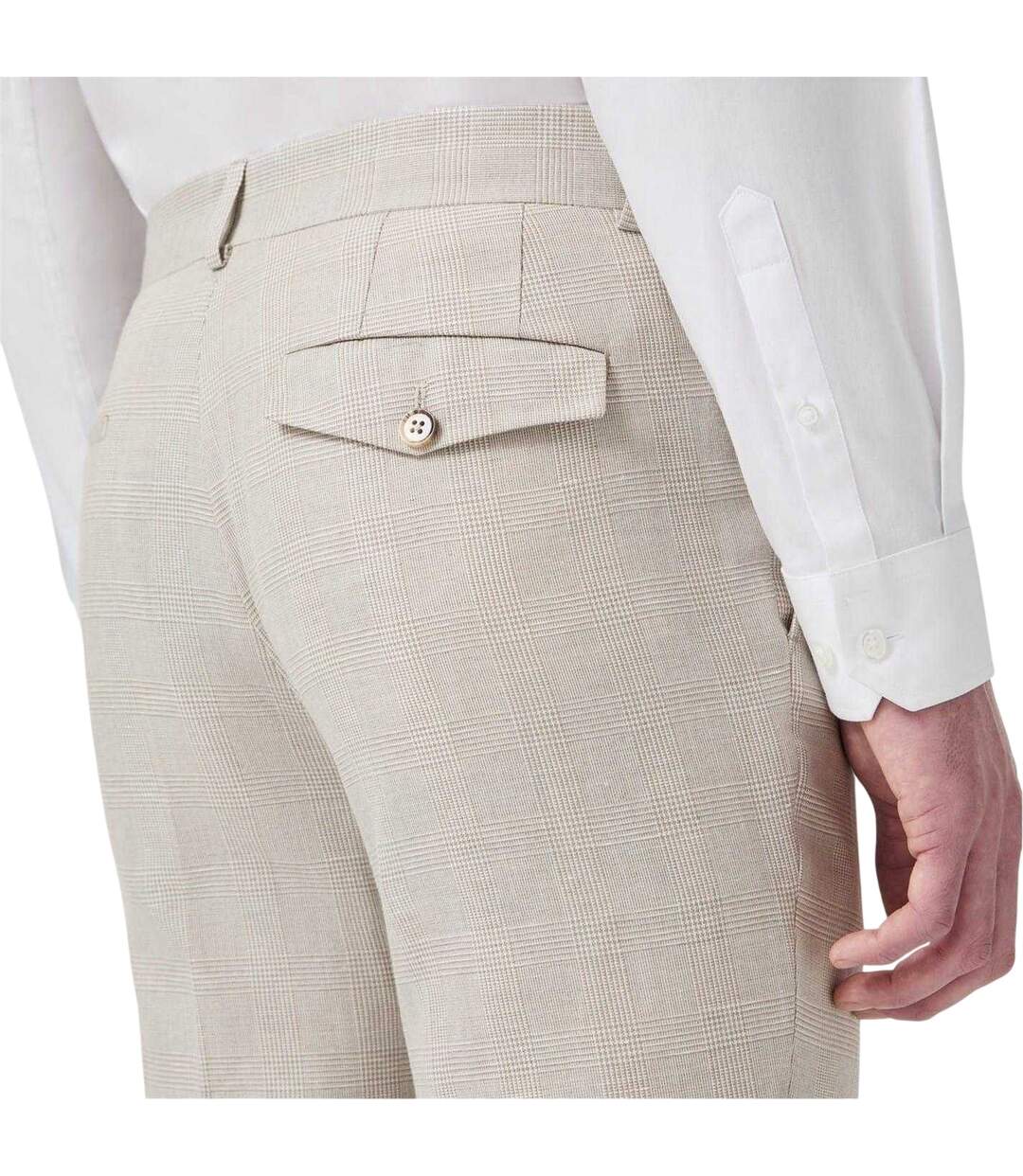 Pantalon Homme Gris Twisted Tailor-4