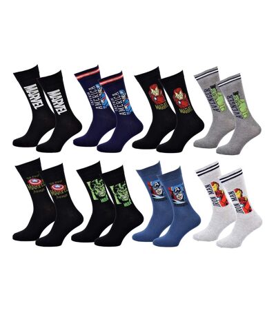 Chaussettes Pack Cadeaux Homme SUPERHEROS - Pack de 8
