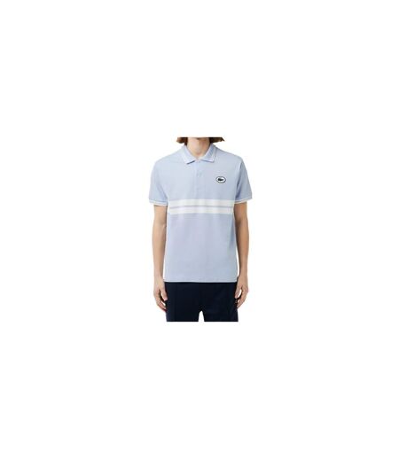 Mens Original L.12.12 Striped Organic Cotton Classic Polo Shirt Multicoloured Lacoste