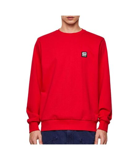 Sweat rouge homme diesel s-girk - 3xl