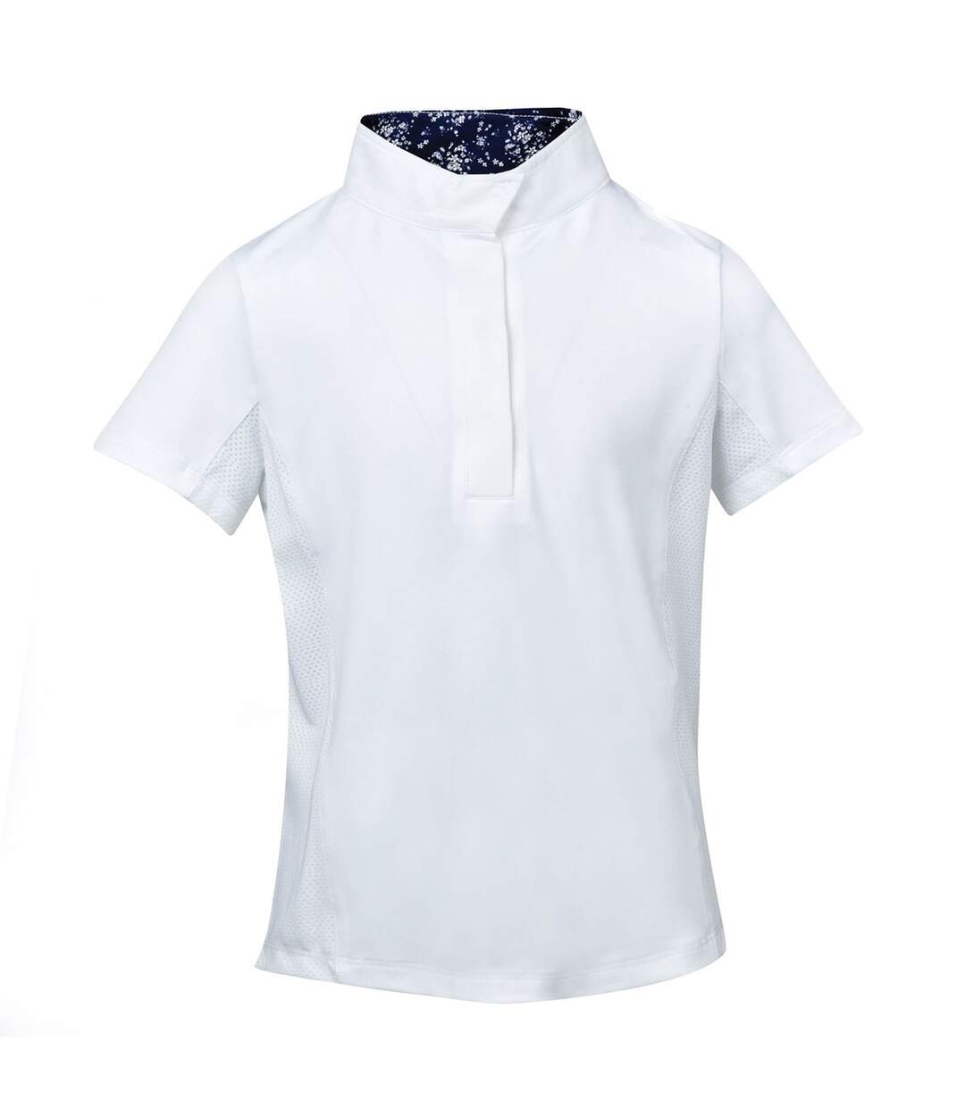 Chemise de compétition ria femme bleu marine / blanc Dublin-1