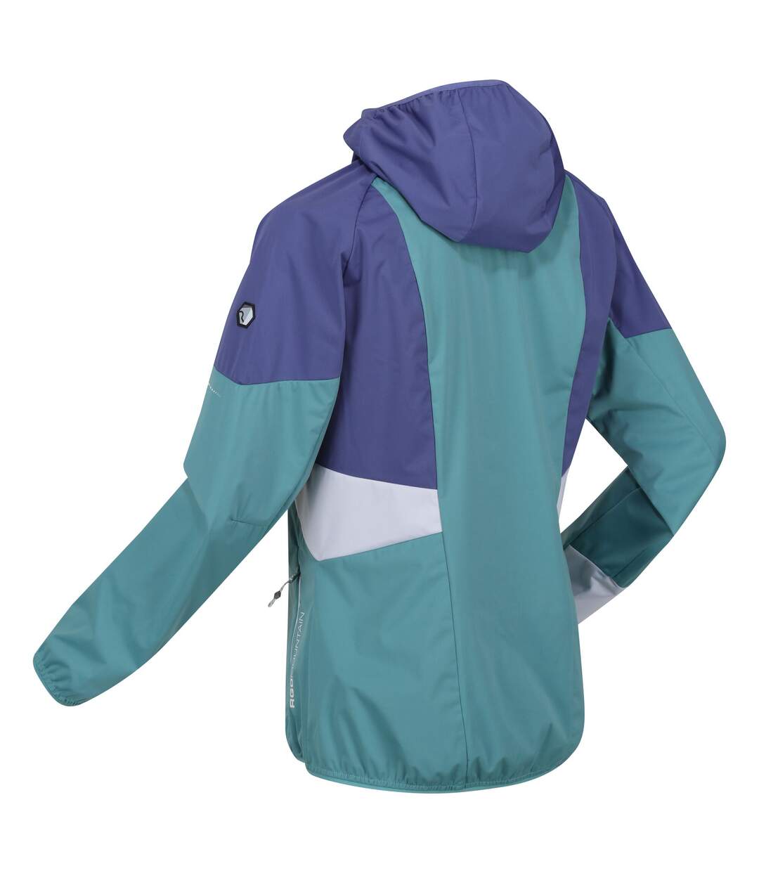 Womens/ladies Tarvos V Lightweight Soft Shell Jacket Bristol Blue Dusty Denim Regatta-4