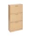 Range chaussures 3 portes effet cannage DRAWY - Beige-1