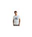 Mens Whale Cotton T-shirt Blue Boss-1