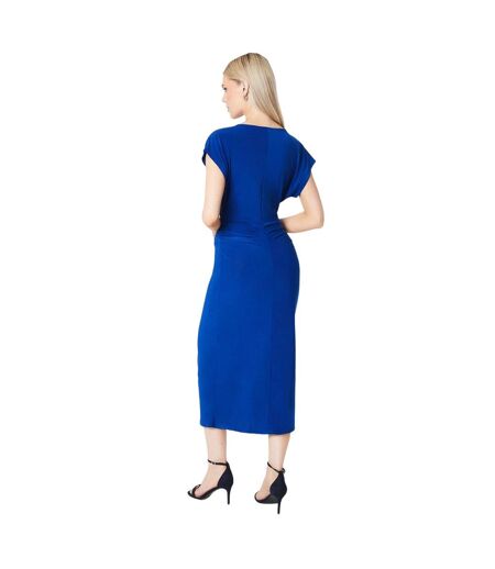 Robe mi-longue femme cobalt Principles