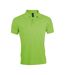 Polo Prime Homme Vert Pomme SOLS-1