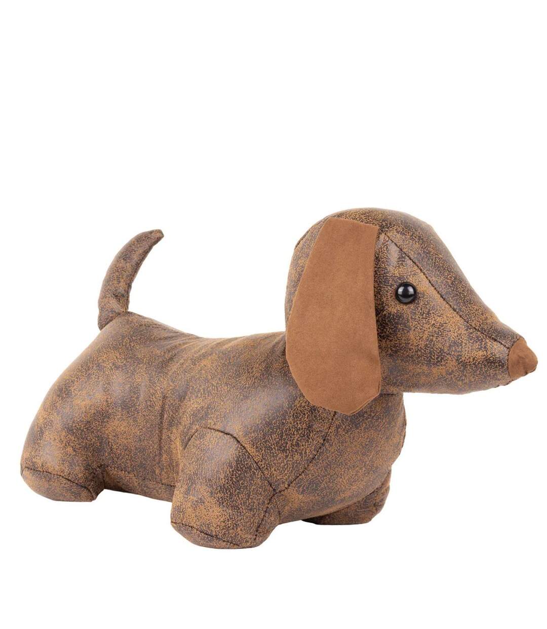 Dexter daschund dog door stopper one size brown Paoletti-1