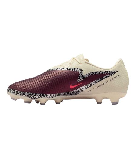 Mens Academy Firm Ground Football Boots Burgundy Digital Print Nike