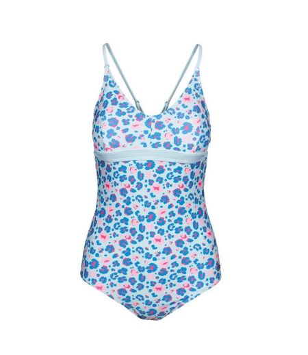 Maillot De Bain 1 Pièce Mimi Femme Bleu Menthe Trespass