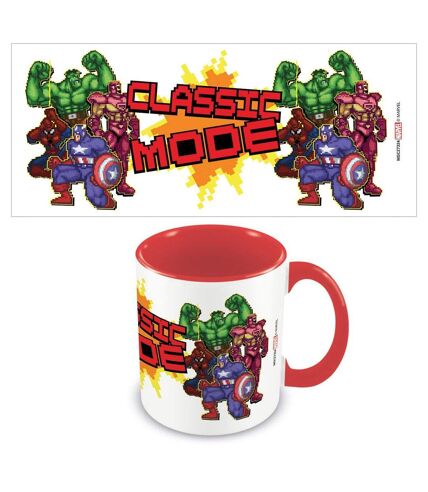 Marvel - Mug CLASSIC MODE (Blanc / Rouge) (Taille unique) - UTPM4781