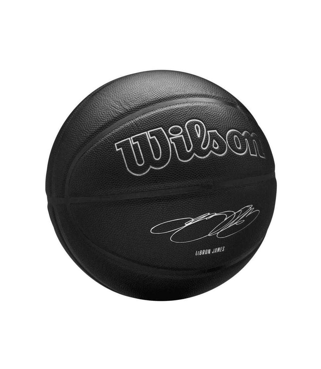 Ballon De Basket Motif/style Nba Evergreen Lebron Taille 7 Noir Wilson-2