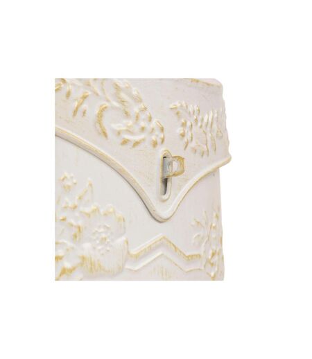 Boîte aux Lettres Déco en Métal Tino 40cm Blanc