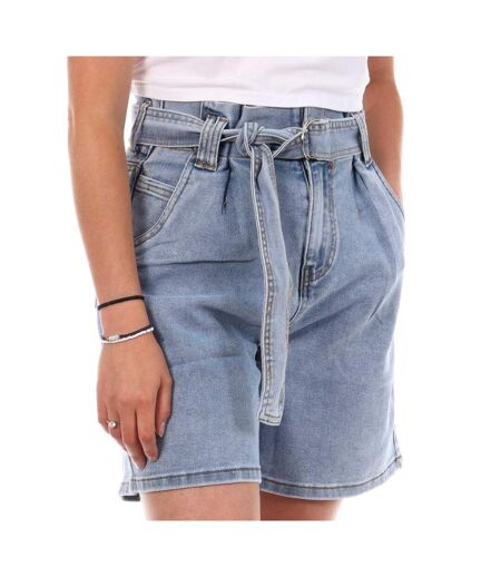 Short mom bleu femme monday premium lw786 - l