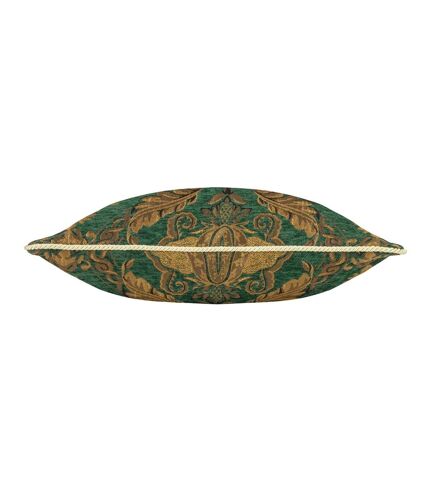 Paoletti Shiraz Jacquard Traditional Throw Pillow Cover (Emerald) (45cm x 45cm) - UTRV2955