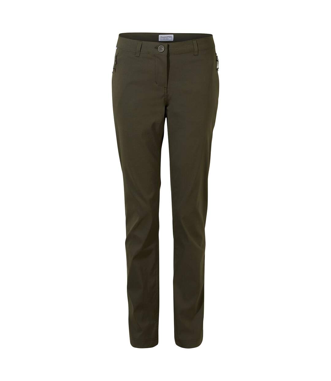 Pantalon kiwi pro femme vert kaki Craghoppers