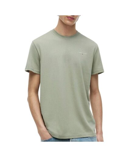 T-shirt vert clair homme tommy hilfiger tjm slim linear