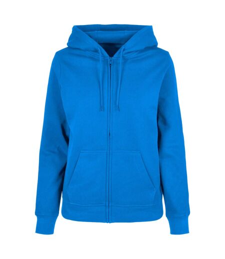 Veste à capuche basic femme bleu intense Build Your Brand