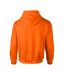 Sweat À Capuche Adulte Orange Fluo Gildan-2