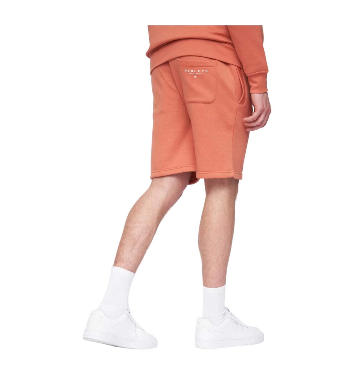 Short de jogging metafone homme rouge orangé Henleys Henleys