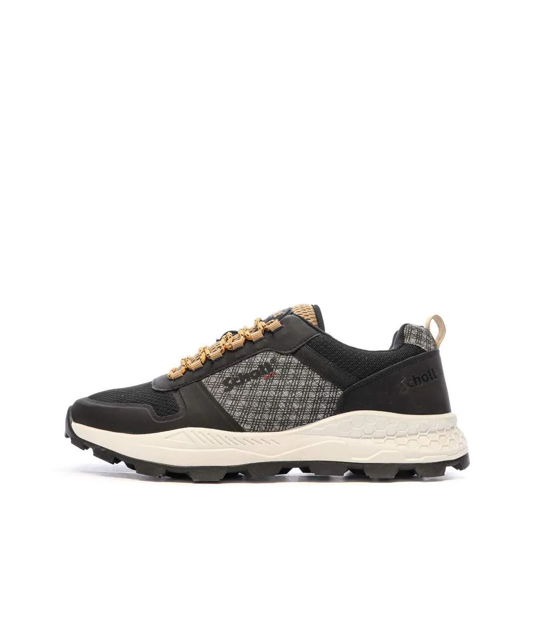 Baskets noir homme schott chambi-1