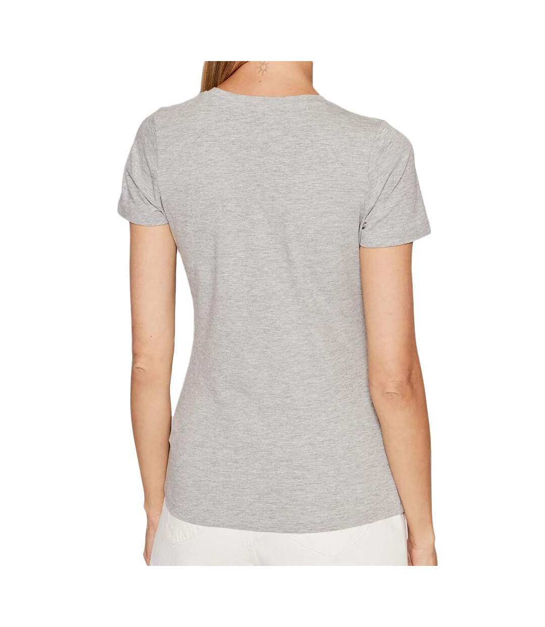 T-shirt Gris Femme Pepe Jeans New Virginia - L