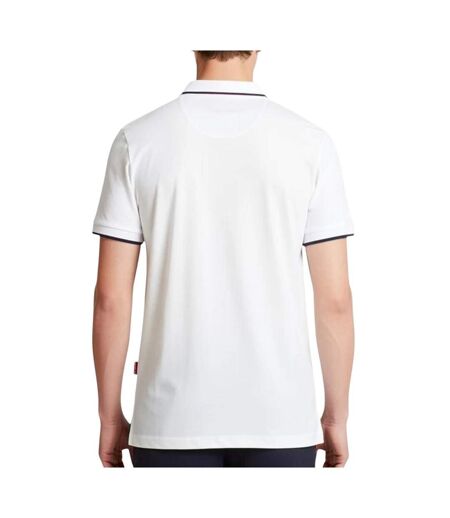 Polo blanc homme lee cooper glc2046
