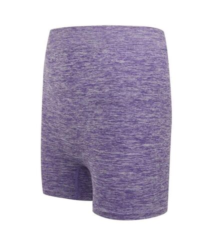 Short décontracté femme violet chiné Tombo Tombo