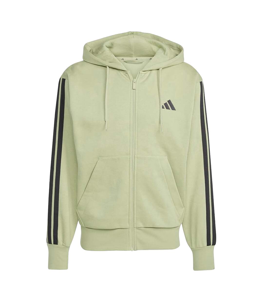 Veste À Capuche 3s Homme Vert Adidas-2