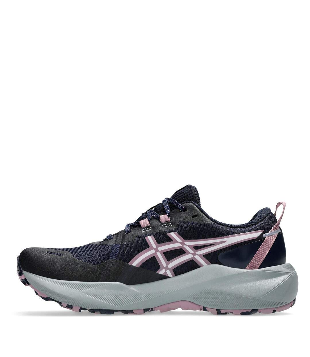 Womens/ladies Gel Venture 11 Running Trainers Midnight Purple Asics-2