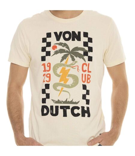 T-shirt en col rond à manches courtes homme Regular Fit Club Vondutch