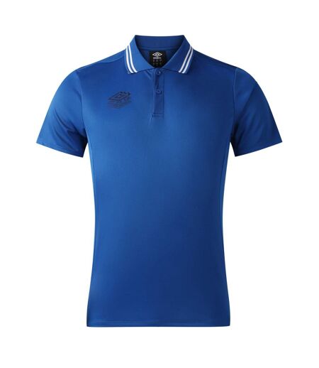 Mens Pro Training Active Polo Shirt Classic Blue Umbro