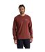 Mens Dillisk Ii Long-sleeved T-shirt Axinite Red Craghoppers-1