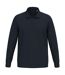 Mens Polo Neck Jumper Navy Spasso-1