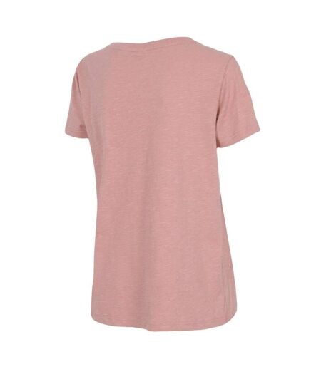 T-shirt Motif/style Uni H4z22 Tsd352 Femme Rose 4F